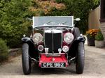 MG NA Magnette Drophead Coupe by Allingham 1934 года